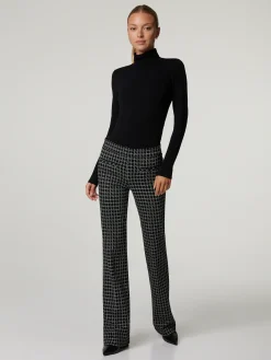 Stoffhose im Flared Fit FLOWER