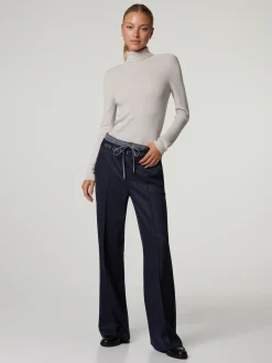 Stoffhose im Jogging-Look AVA