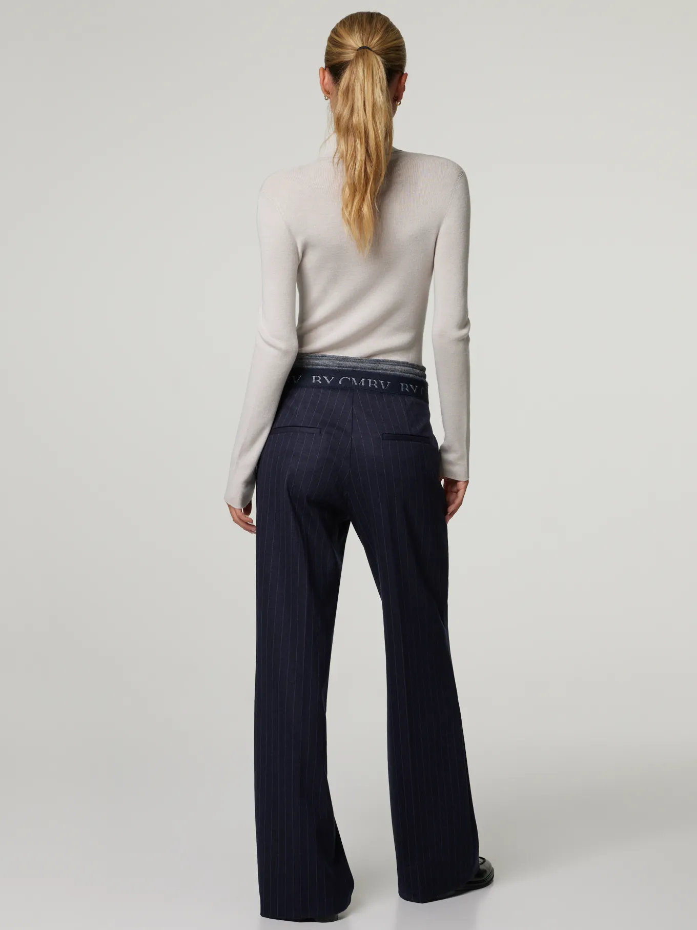 Stoffhose im Jogging-Look AVA