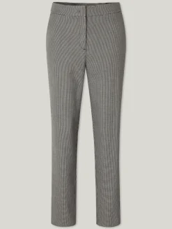 Stoffhose mit Hahnentritt