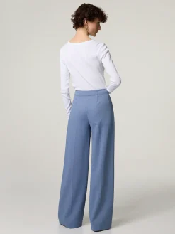 Stoffhose mit weitem Bein BEFORE