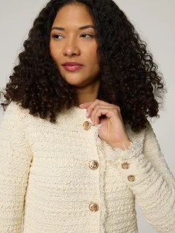 Strickajacke aus Bouclé GINOSA