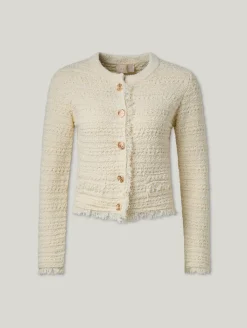 Strickajacke aus Bouclé GINOSA