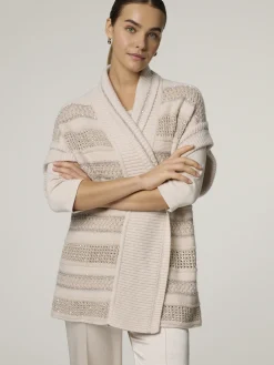 Strickgilet mit Kaschmir