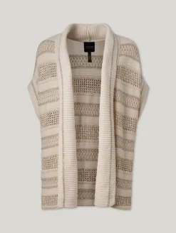 Strickgilet mit Kaschmir