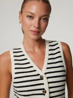 Strickgilet mit Wolle GABINO