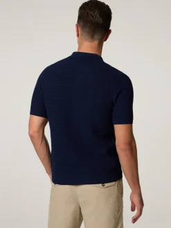 Strickhemd aus Baumwolle