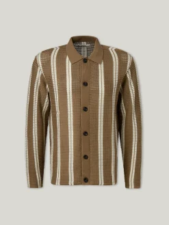 Strickhemd im Regular Fit DEZZ