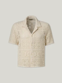 Strickhemd im Regular Fit BIJAN