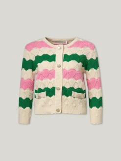 Strickjacke aus Baumwolle