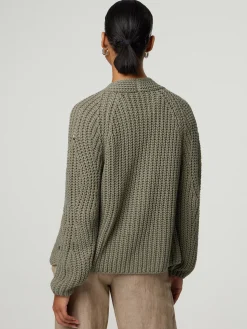 Strickjacke aus Baumwolle