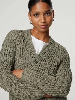 Strickjacke aus Baumwolle