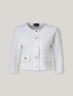 Strickjacke aus Baumwolle