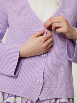 Strickjacke aus Baumwolle