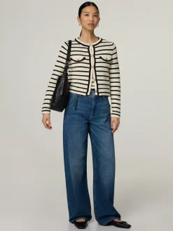 Strickjacke aus Baumwolle GANEO