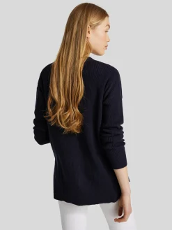 Strickjacke aus Baumwoll-Mix