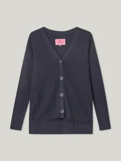 Strickjacke aus Baumwoll-Mix