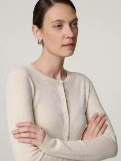 Strickjacke aus Bio-Baumwolle