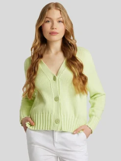 Strickjacke aus Bio-Baumwolle