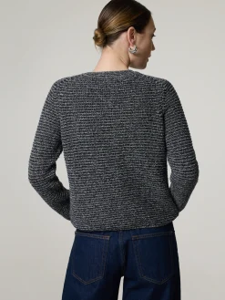 Strickjacke aus Bouclé