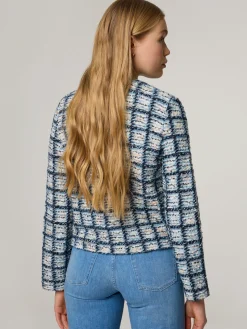 Strickjacke aus Bouclé