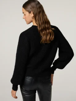 Strickjacke aus Bouclé