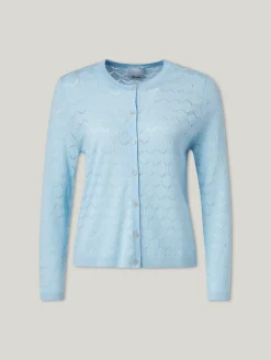 Strickjacke aus Schurwolle