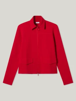 Strickjacke aus Schurwolle