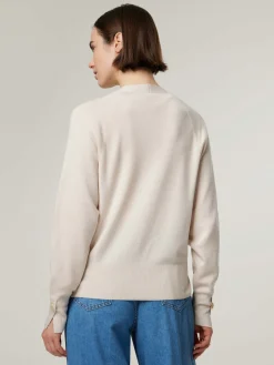 Strickjacke aus Seiden-Mix