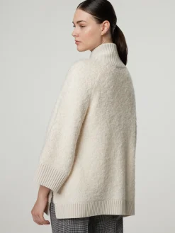 Strickjacke aus Woll-Boucle