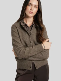 Strickjacke aus Woll-Mix