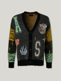 Strickjacke aus Woll-Mix AKKI