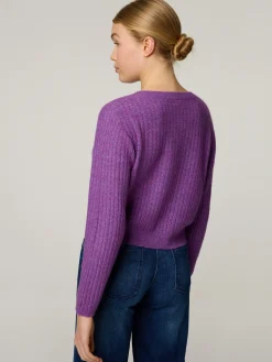 Strickjacke aus Woll-Mix GEMINI