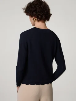 Strickjacke im Cropped Fit