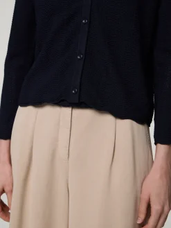 Strickjacke im Cropped Fit