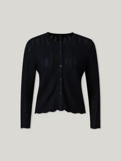 Strickjacke im Cropped Fit