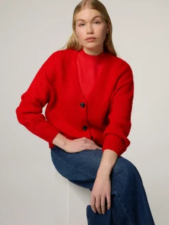 Strickjacke mit Alpaka