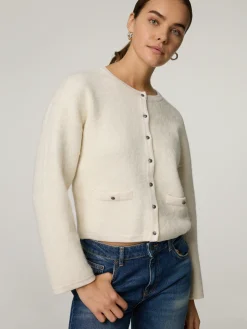 Strickjacke mit Alpaka