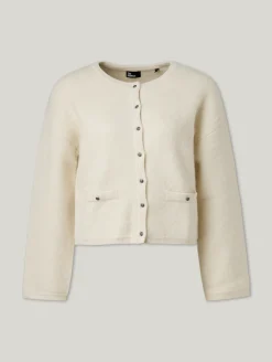 Strickjacke mit Alpaka