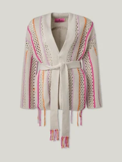 Strickjacke mit Baumwolle