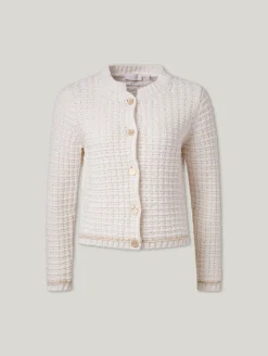 Strickjacke mit Baumwolle