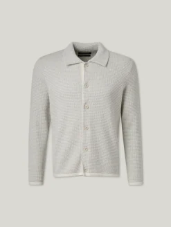 Strickjacke mit Baumwolle