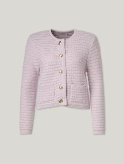 Strickjacke mit Baumwolle