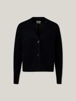 Strickjacke mit Cashmere