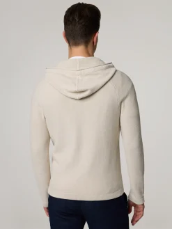 Strickjacke mit Kapuze