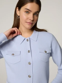 Strickjacke mit Kaschmir