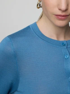 Strickjacke mit Merinowolle