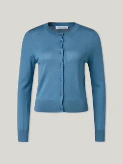 Strickjacke mit Merinowolle