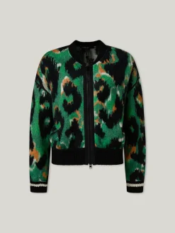 Strickjacke mit Schurwolle