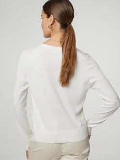 Strickjacke mit Seide